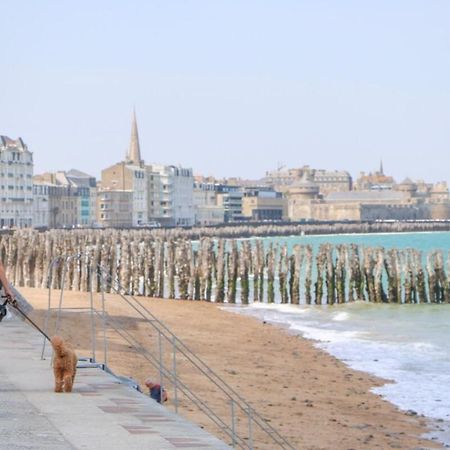 Lostra 2 - Appartement Avec Mezzanine, Front De Mer A Cancale Sur Le Port De La Houle Zewnętrze zdjęcie