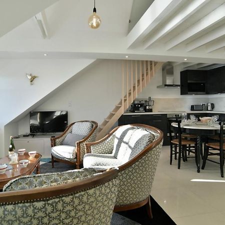 Lostra 2 - Appartement Avec Mezzanine, Front De Mer A Cancale Sur Le Port De La Houle Zewnętrze zdjęcie