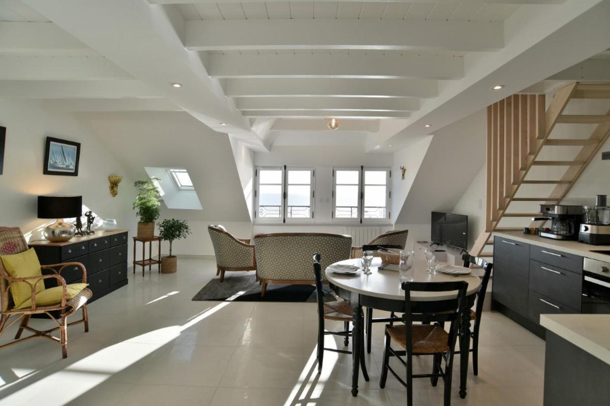 Lostra 2 - Appartement Avec Mezzanine, Front De Mer A Cancale Sur Le Port De La Houle Zewnętrze zdjęcie